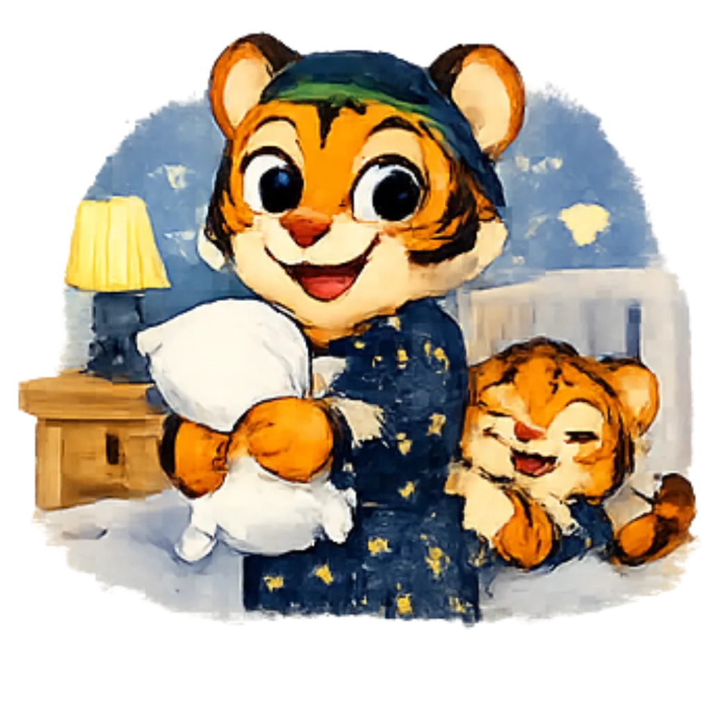 Liu at bedtime