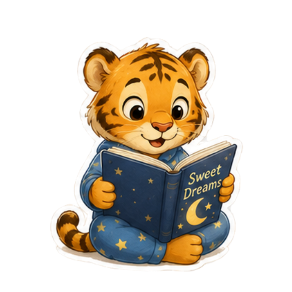 Liu reading the Kidley App guide